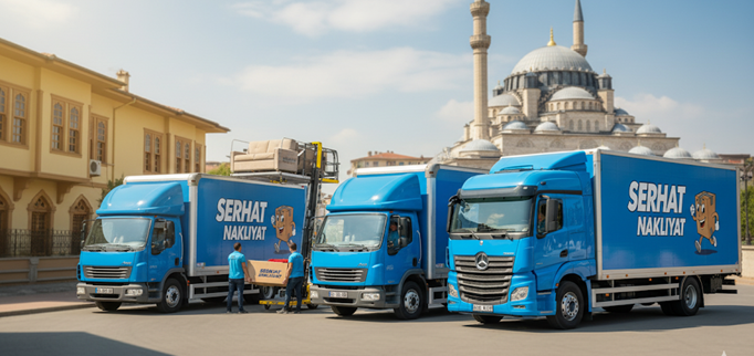 Lüleburgaz'da hizmet veren modern nakliyat aracı